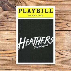 Heathers Playbill Broadway Musical Refrigerator Fridge Locker Tool Box‎ Magnet